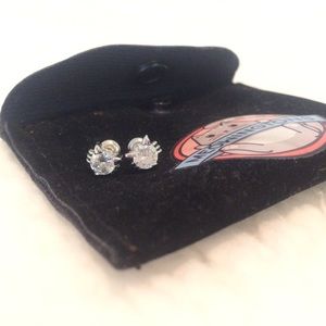 Meowingtons cat stud earrings